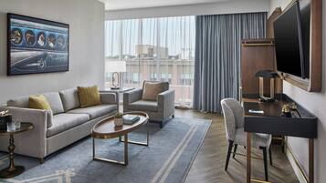 Suite, 1 King Bed, Non Smoking, City View | 1 bedroom, premium bedding, minibar, in-room safe