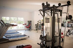 Fitness facility - Cancun Fully Equipped House Pool Gym Cancún
 (Cancún)