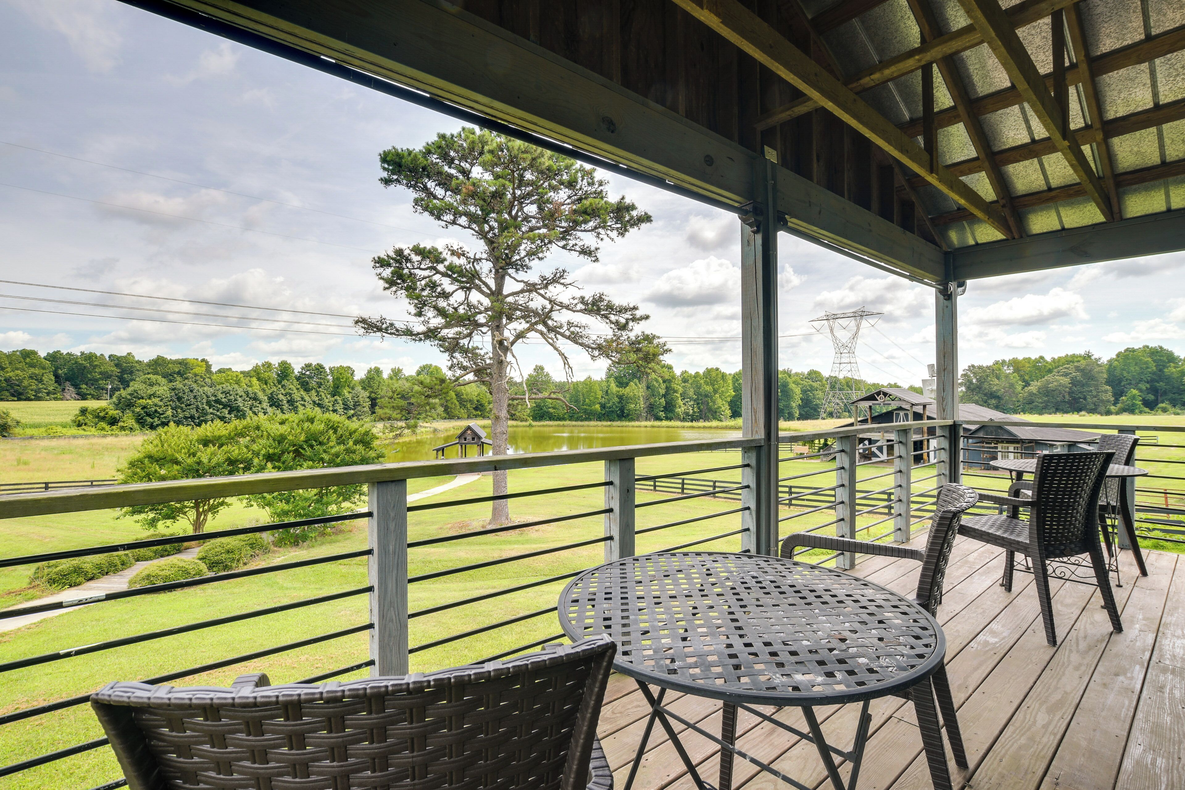 Rustic Liberty Retreat w/ Private Patio & Gazebo!