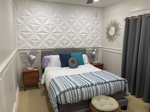 3 habitaciones, tabla de planchar con plancha, wifi y ropa de cama 
