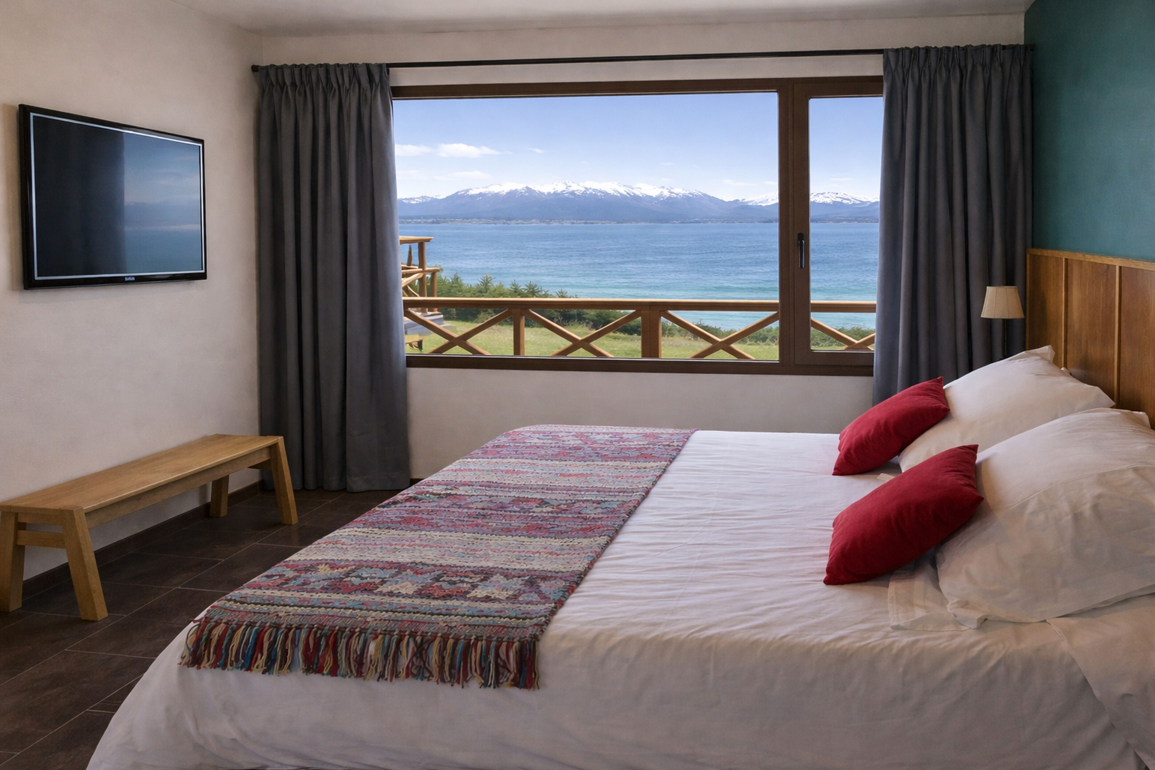 Caja de seguridad en la habitación y decoración personalizada 