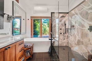 Hair dryer, towels - Chapel Vista Home With Stunning Views of Red Rocks & Chapel. Hot-Tub & Gardens. (Sedona)