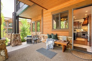 Terrace/patio - Walk to Frostwood Gondola, Enjoy Luxury Amenities! (Park City)