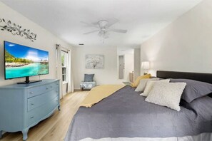 3 bedrooms, iron/ironing board, travel crib, free WiFi