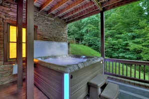 Bain à remous extérieur