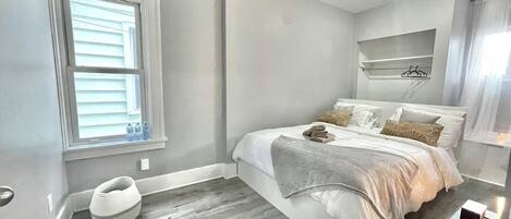 1 quarto, Wi-Fi de cortesia, roupa de cama