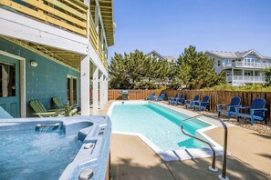 Una piscina climatizada