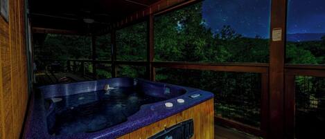 Bain à remous intérieur