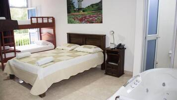 Luxury Suite | Egyptian cotton sheets, premium bedding, Select Comfort beds