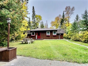 Exterior - Lakefront Hot Tub Cabin | 4-Season | Dock | Sleeps 8 (Beaconia)
