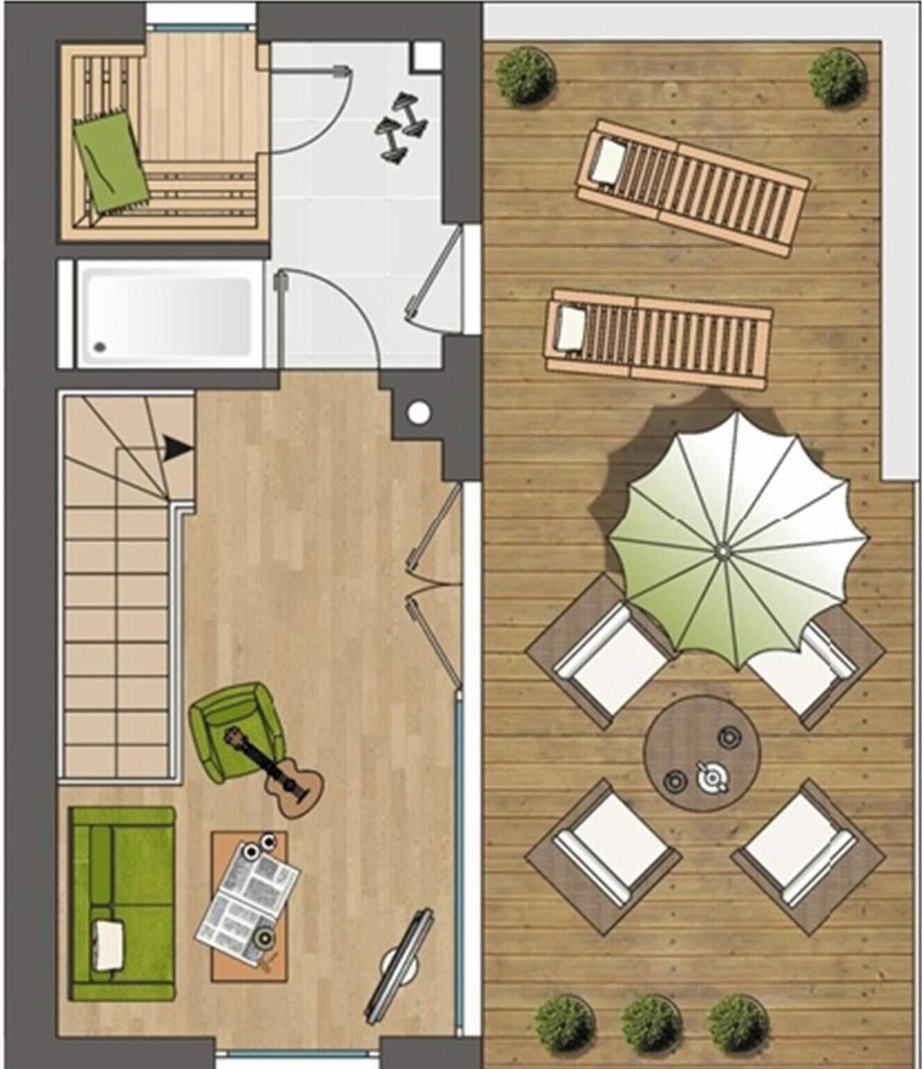 مخطط تصميم الطابق