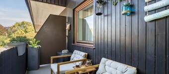 Apartment 'Time 2 Sea' with Shared Garden, Balcony and Wi-Fi