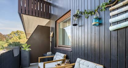 Ferienwohnung 'Time 2 Sea' mit Gemeinschaftsgarten, Balkon und WLAN