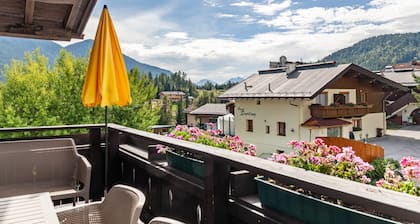 Apartment "Haus Excelsior Top 26/27" with Mountain View, Shared Garden & Wi-Fi