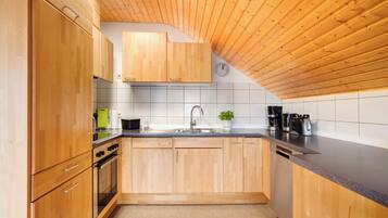 Kühlschrank, Ofen, Herdplatte, Geschirrspüler