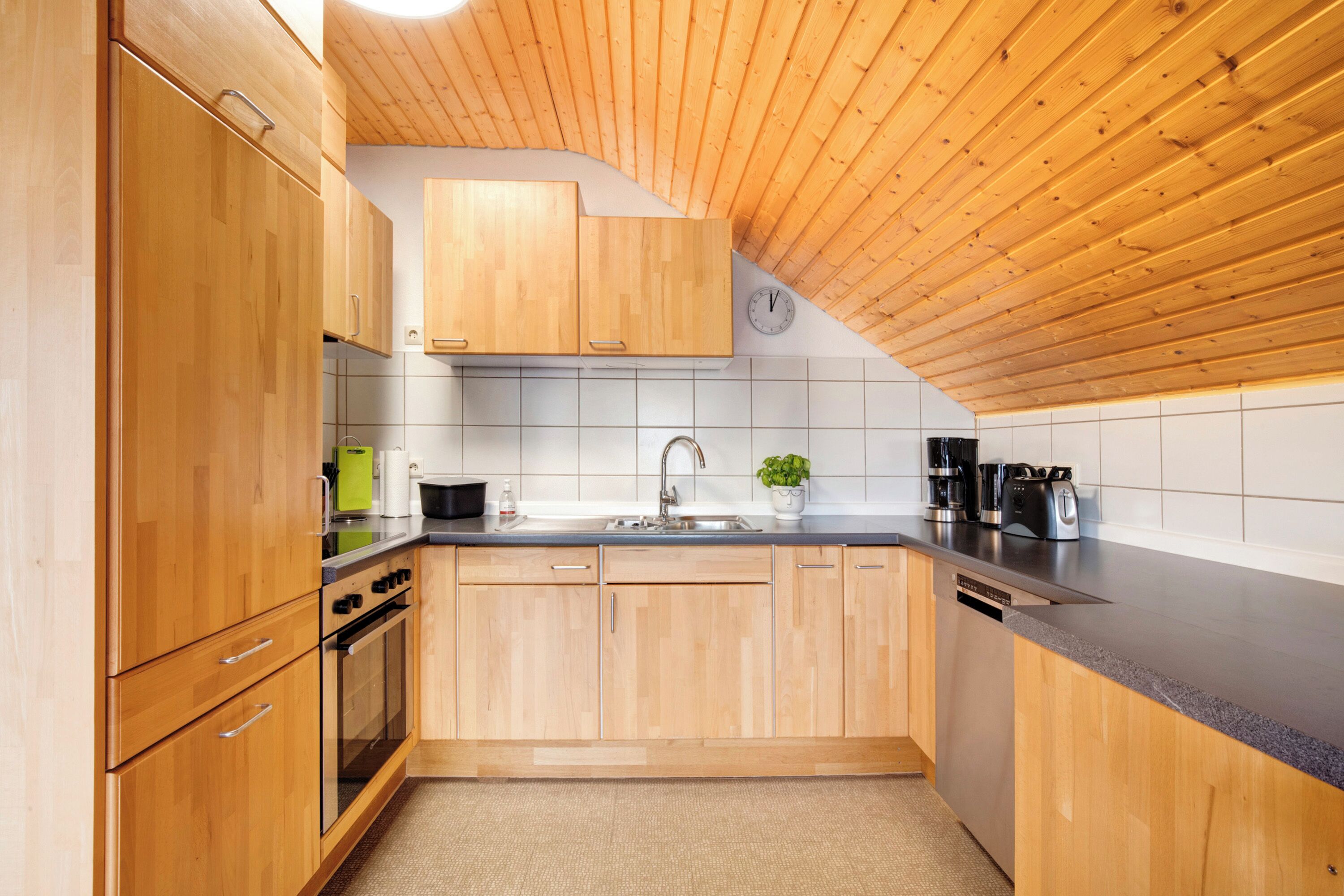 Kühlschrank, Ofen, Herdplatte, Geschirrspüler