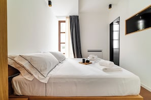 Chambre Deluxe | Draps en coton égyptien, literie de qualité supérieure