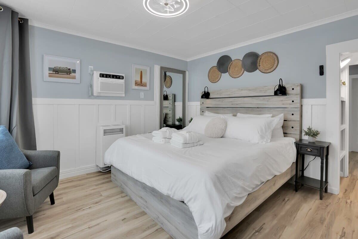 1 dormitorio, cuna de viaje, wifi y ropa de cama