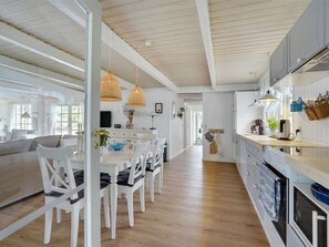Fridge, microwave, dishwasher, cookware/dishes/utensils - "Gunnulf" - 750m from the sea by Interhome (Blokhus)