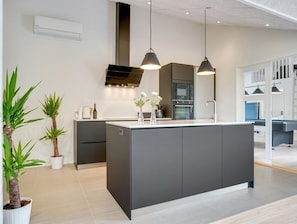 Fridge, microwave, dishwasher, cookware/dishes/utensils - "Antonina" - 800m from the sea by Interhome (Blokhus)