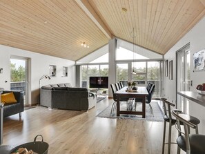 TV, fireplace - "Lirim" - 50m from the sea by Interhome (Sæby)