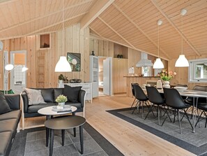 Fernseher, Kamin, DVD-Player