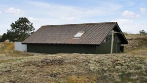 A single-story building with a sloped roof and a skylight. - "Keijo" - 1.5km from the sea by Interhome (Fanø)