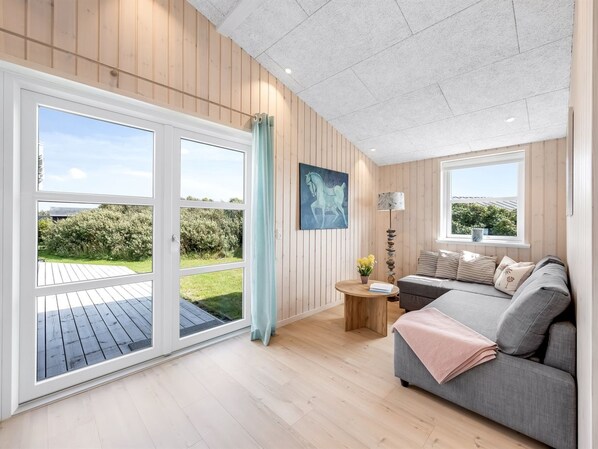 TV, lareira, DVD player