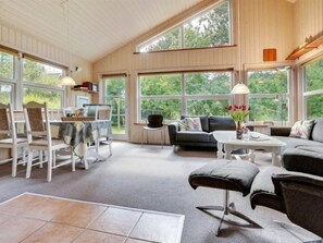 TV, fireplace, DVD player