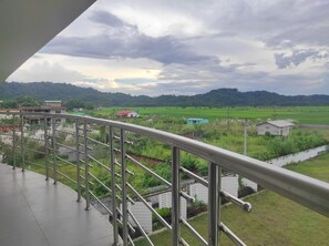 Vue depuis l’hébergement 