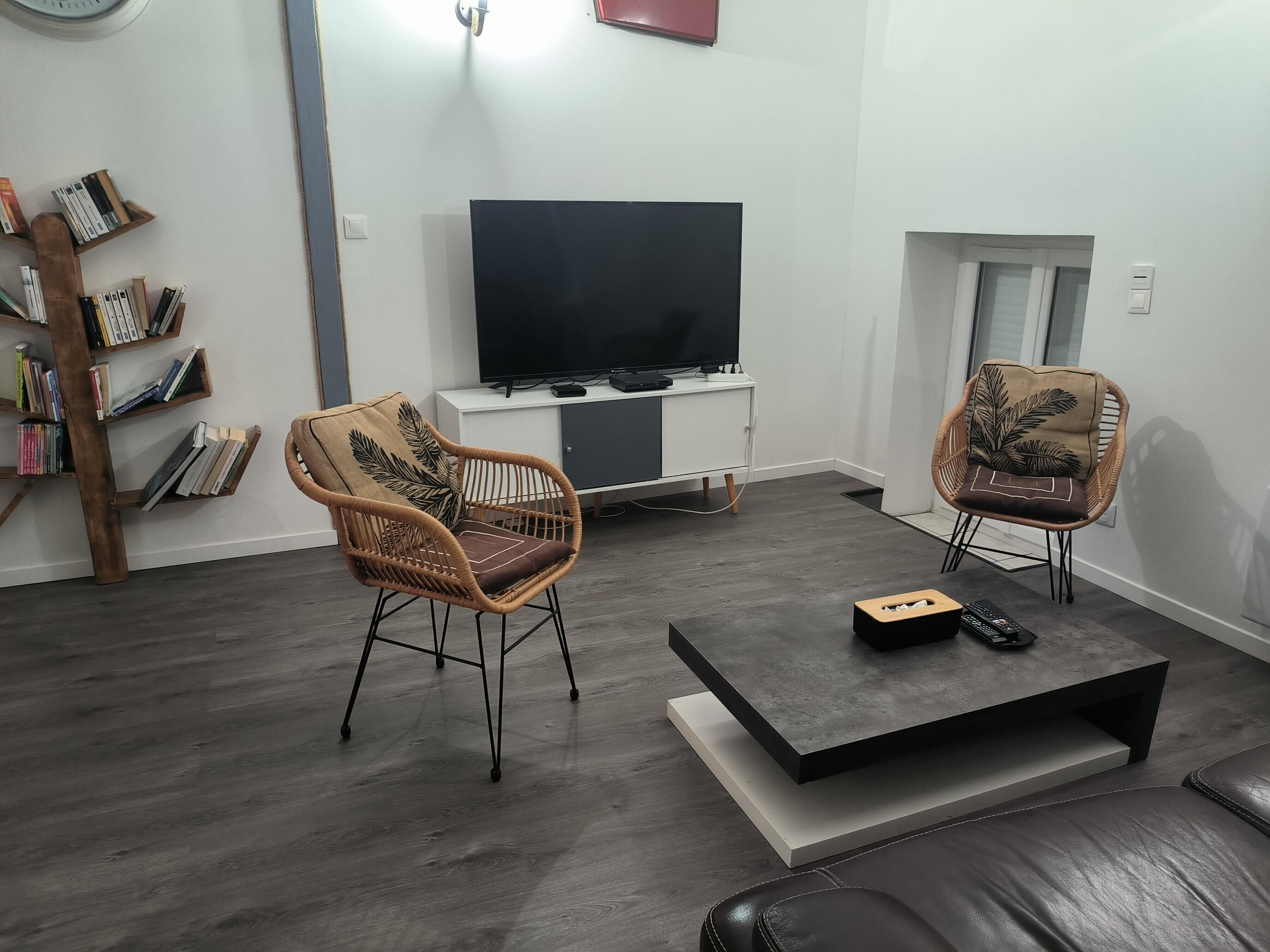 Televisie en een dvd-speler