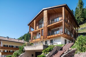Exterior detail - Vista Dolomites apartment 'Activity' with Mountain View, Private Garden and Wi-Fi (S. Cristina)