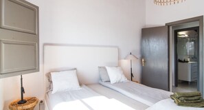 2 habitaciones, wifi gratis y ropa de cama 