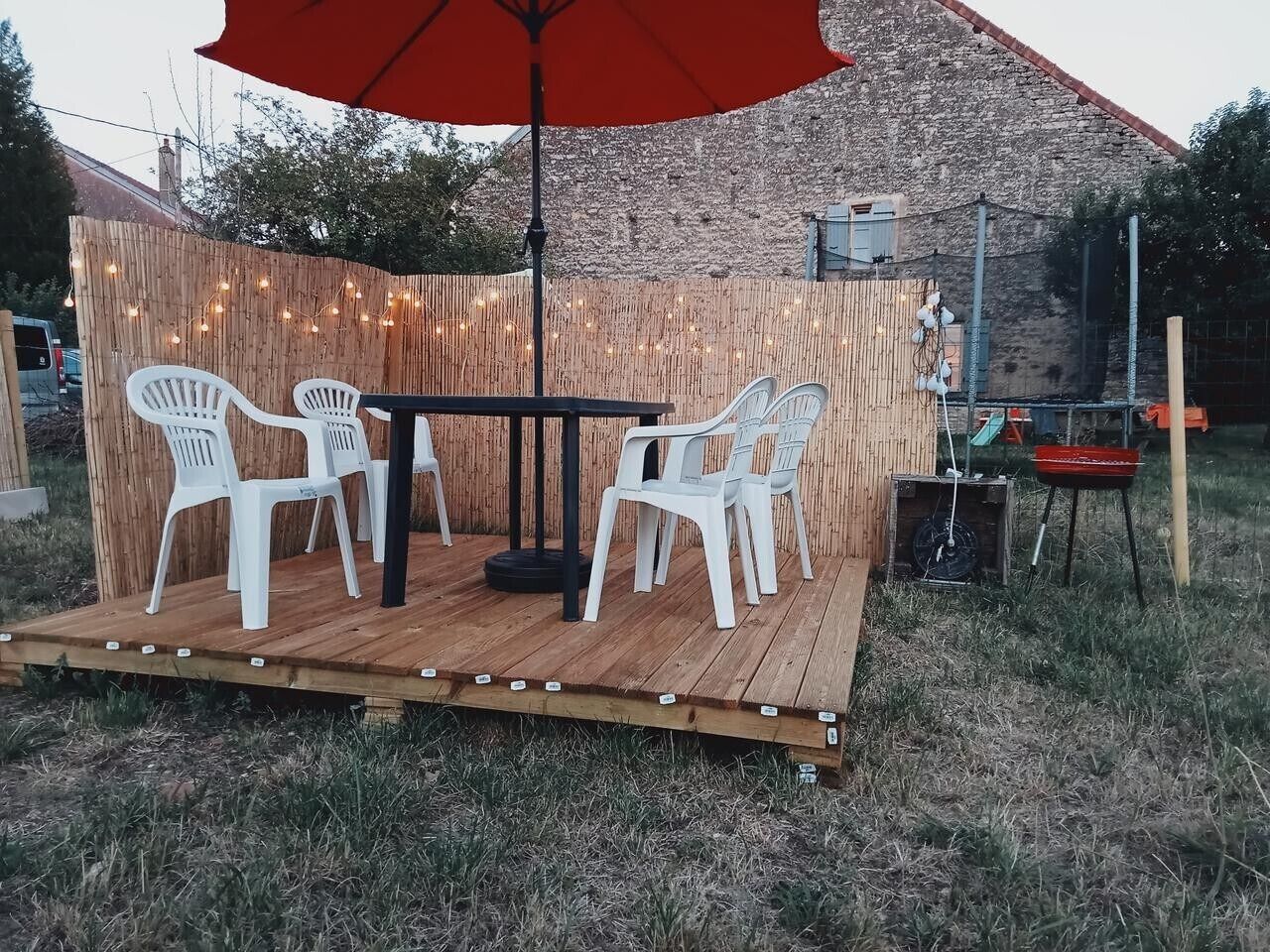 Udendørs spisemuligheder