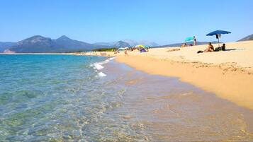 Una spiaggia nelle vicinanze