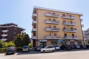 Majoituspaikan julkisivu