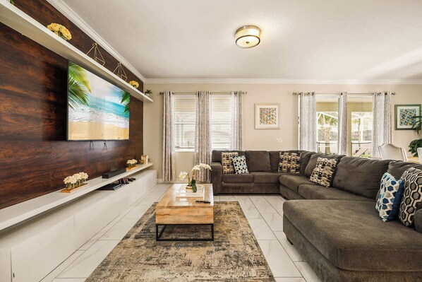 TV, video games, offices