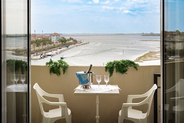 Panoramic Double or Twin Room | Terrace/patio - Hotel Eden  (Grado)