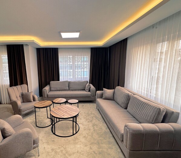 Deluxe Apartment | Living area