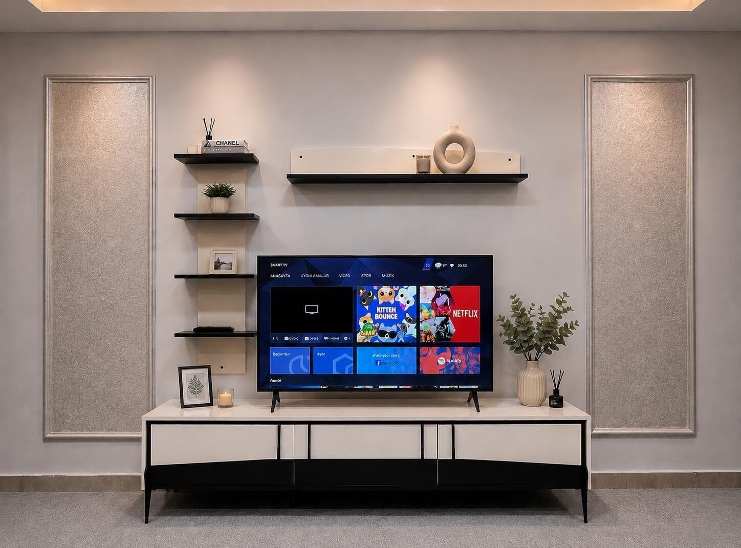 Deluxe Twin Room | Living area