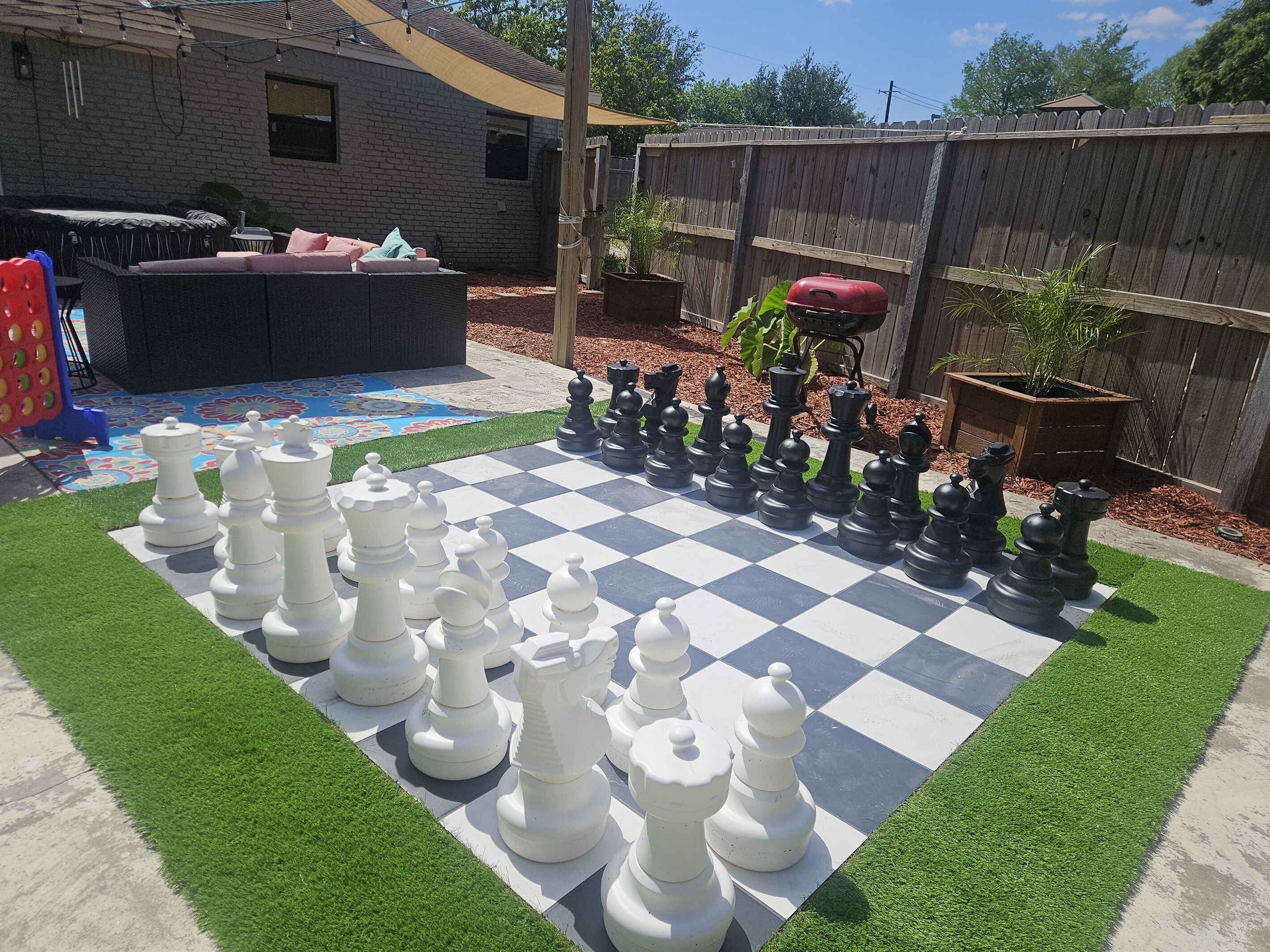 Overnattingsstedets uteområder