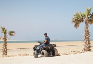 Ubicación a pie de playa y toallas de playa