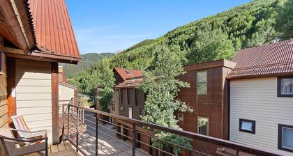 Double Diamond 9: Ski in/out, hot tub, fireplace, views!