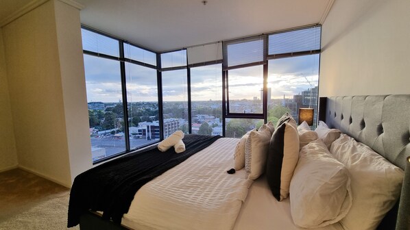 Lägenhet Deluxe | 3 sovrum, strykjärn/strykbräda, barnsängar och extrasängar