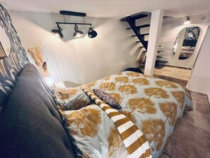 1 Schlafzimmer, Bügeleisen/Bügelbrett, kostenloses WLAN, Bettwäsche