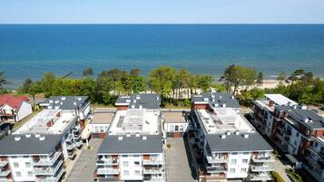 Apartment, 1 Schlafzimmer, Poolzugang, Meerblick | Strand-/Meerblick