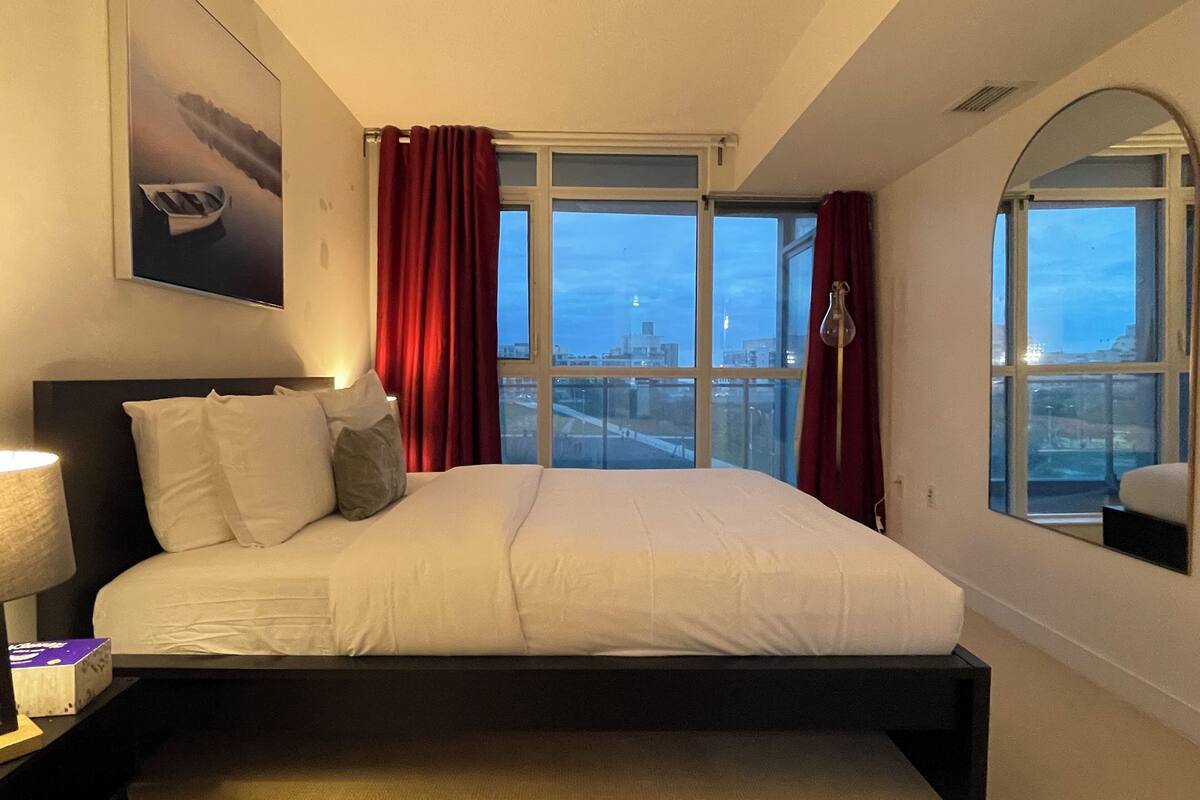Soundproofing, iron/ironing board, WiFi (free)