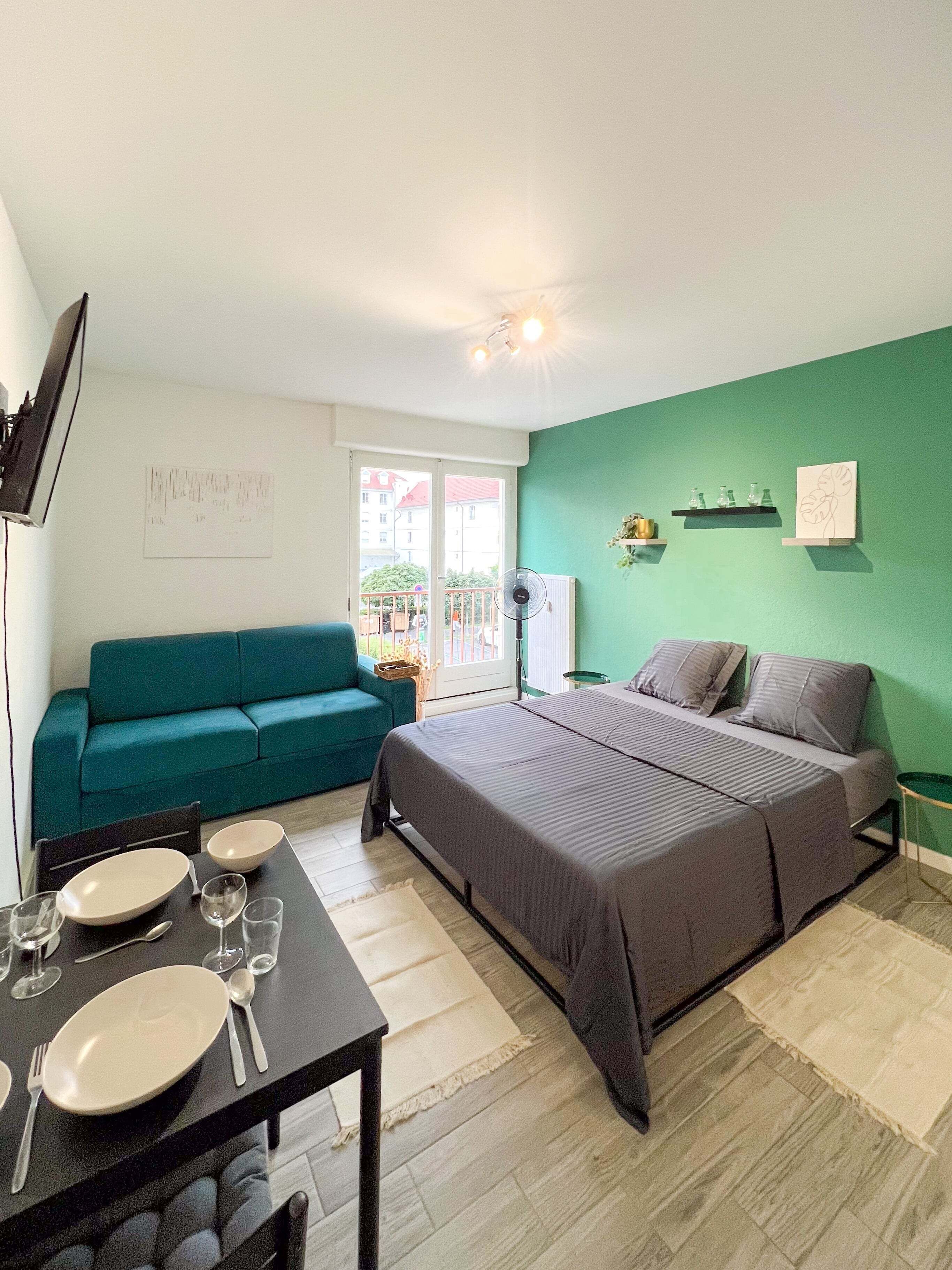 1 Schlafzimmer, Bügeleisen/Bügelbrett, WLAN, Bettwäsche