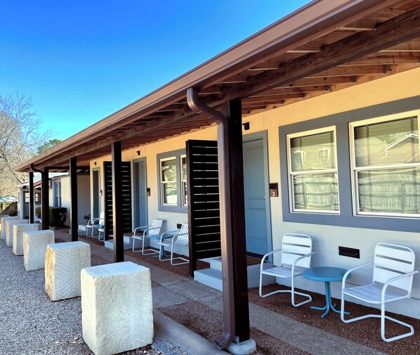 Fachada da propriedade