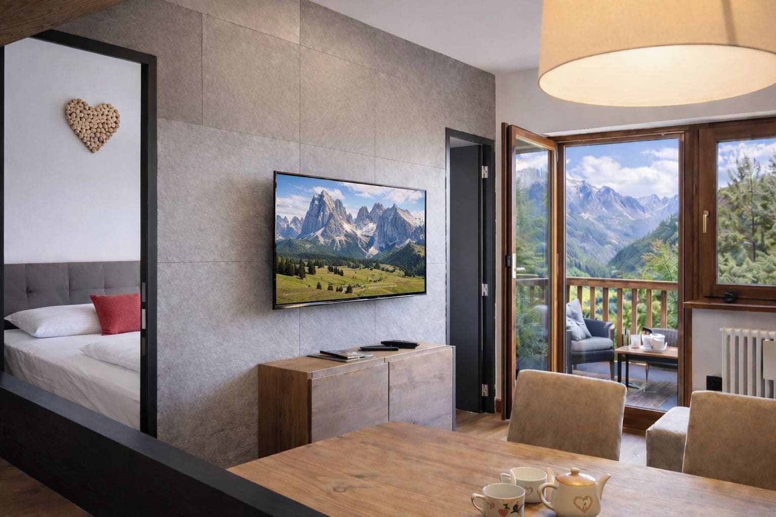 2 bedrooms, free WiFi